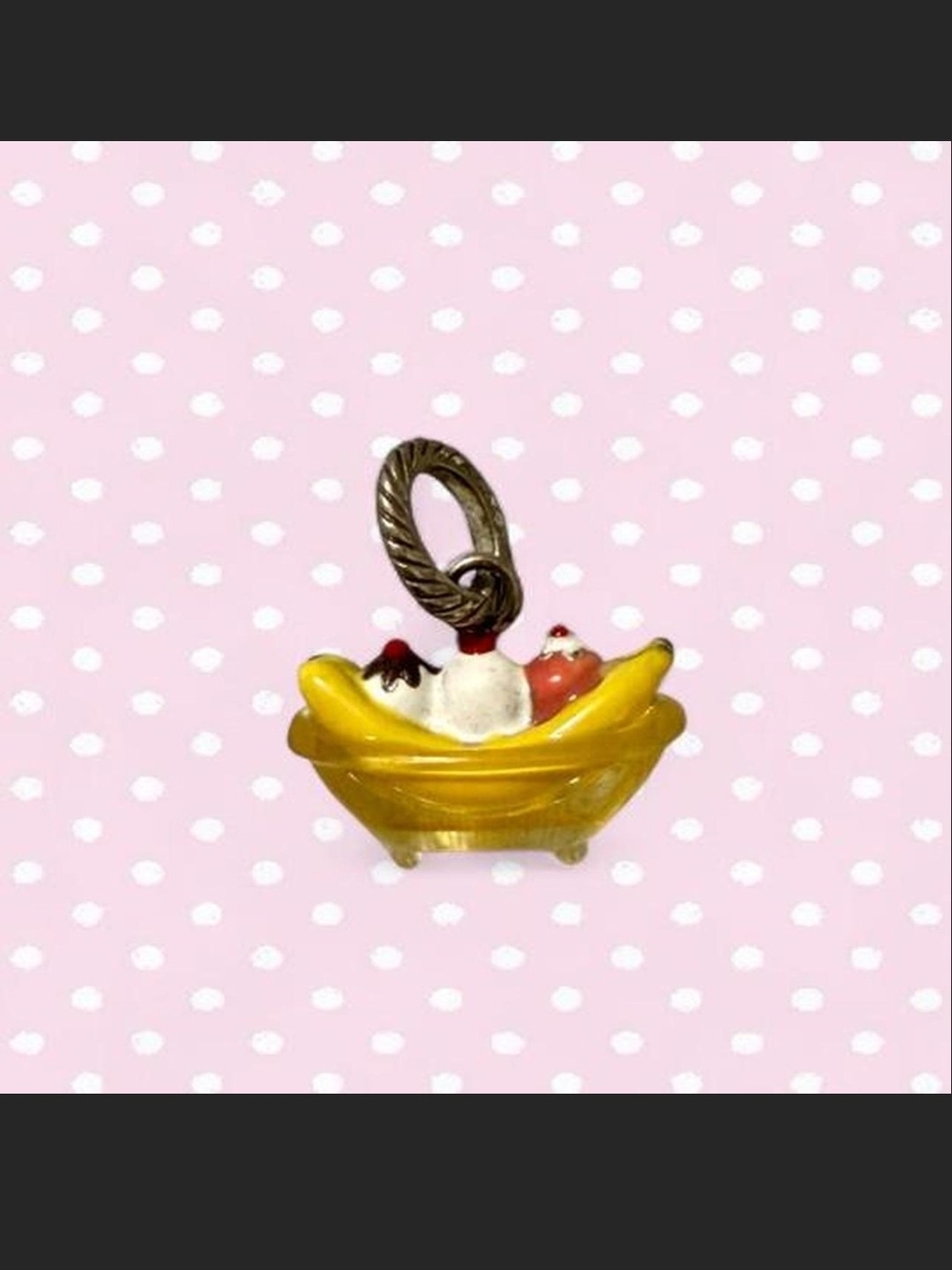 Brighton Banana Split Charm Pendant